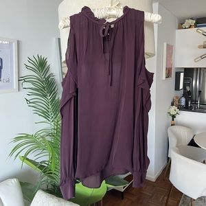 ❤️ Burgundy designer Parker  blouse